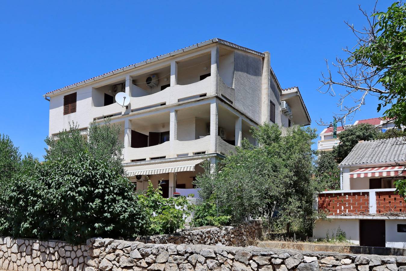 Cały apartament, Dwupokojowy apartament z tarasem i widokiem na morze Mandre, Pag A-3084-c in Mandre, Pag (Wyspa)