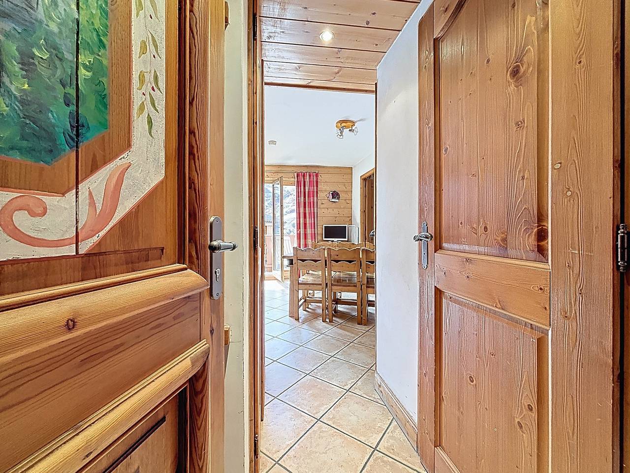 Geheel appartement, Appartement "Les Ancolies" met balkon in Les Menuires, Saint-Martin-de-Belleville