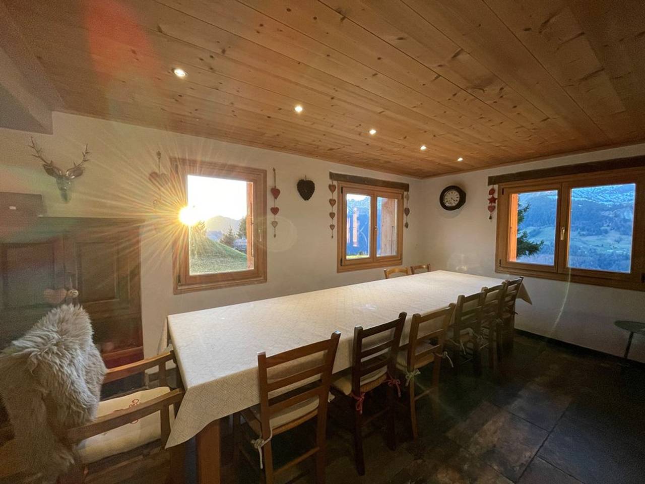 Chalet chaleureux pour 12 personnes avec Wifi et cheminée in Crest-Voland, Région d'Albertville