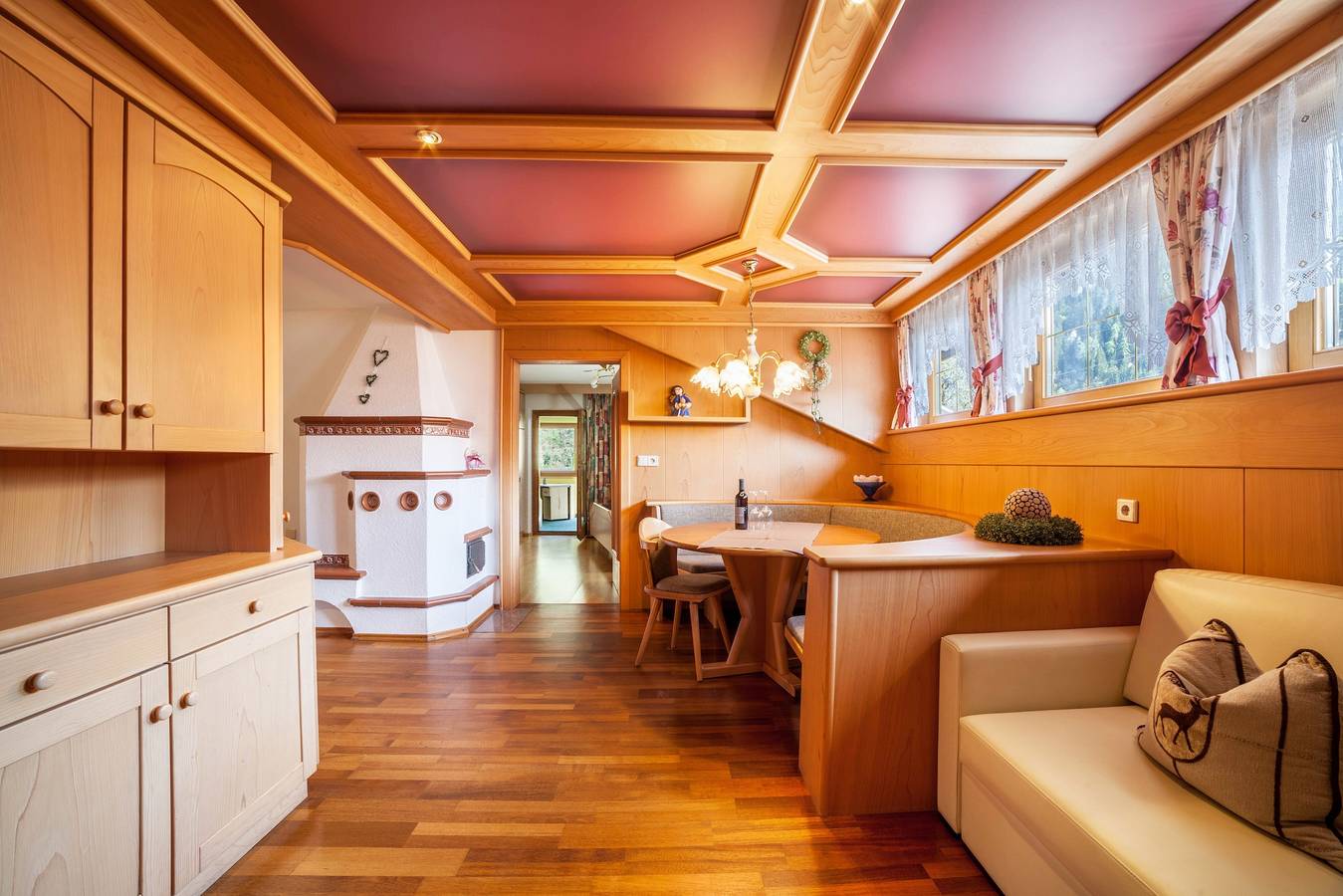 Ganze Wohnung, Ferienwohnung "Alpenhof Lodge Alpin Superior" mit Bergblick, Gemeinschaftspool & Sauna in Saltaus, St. Martin in Passeier