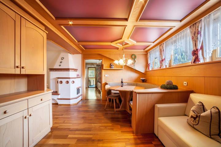 Ganze Wohnung, Ferienwohnung "Alpenhof Lodge Alpin Superior" mit Bergblick, Gemeinschaftspool & Sauna in Saltaus, St. Martin in Passeier