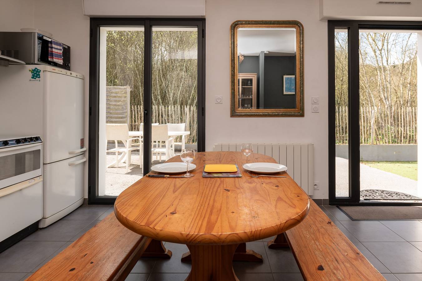 Casa de vacaciones 'La Maison De Toulbadeu' con terraza privada y jardín privado in Brech, Côte des Mégalithes