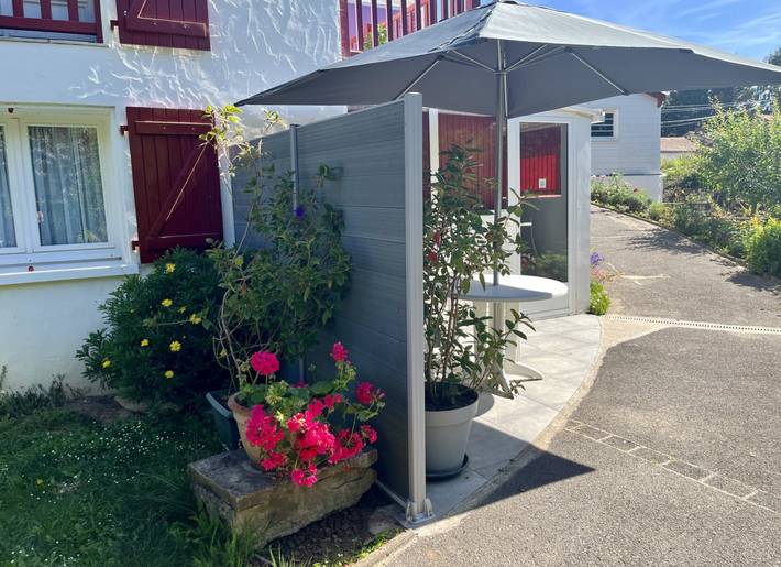 Appartement de vacances pour 2 personnes, avec terrasse et jardin