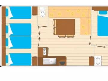 Camping für 6 Personen in Sérignan, Béziers und Umgebung, Bild 4