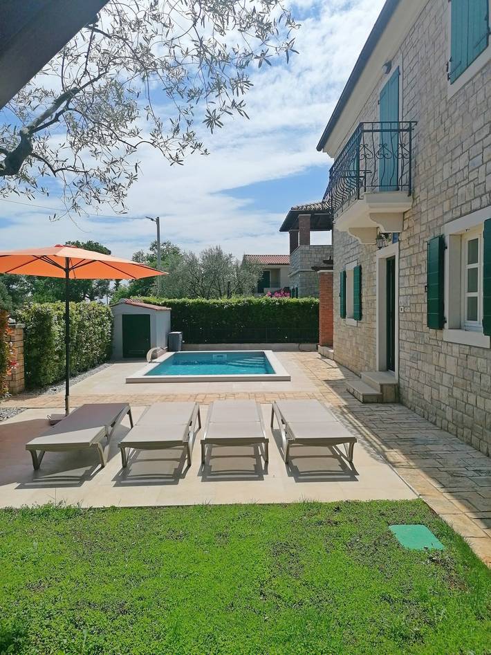 Ferienhaus für 4 Personen, mit Garten
