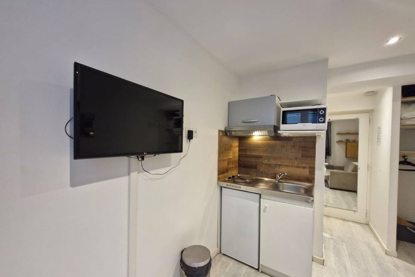 Entire studio, Studio with Wifi at the foot of the slopes in Megève, Pays du Mont-Blanc
