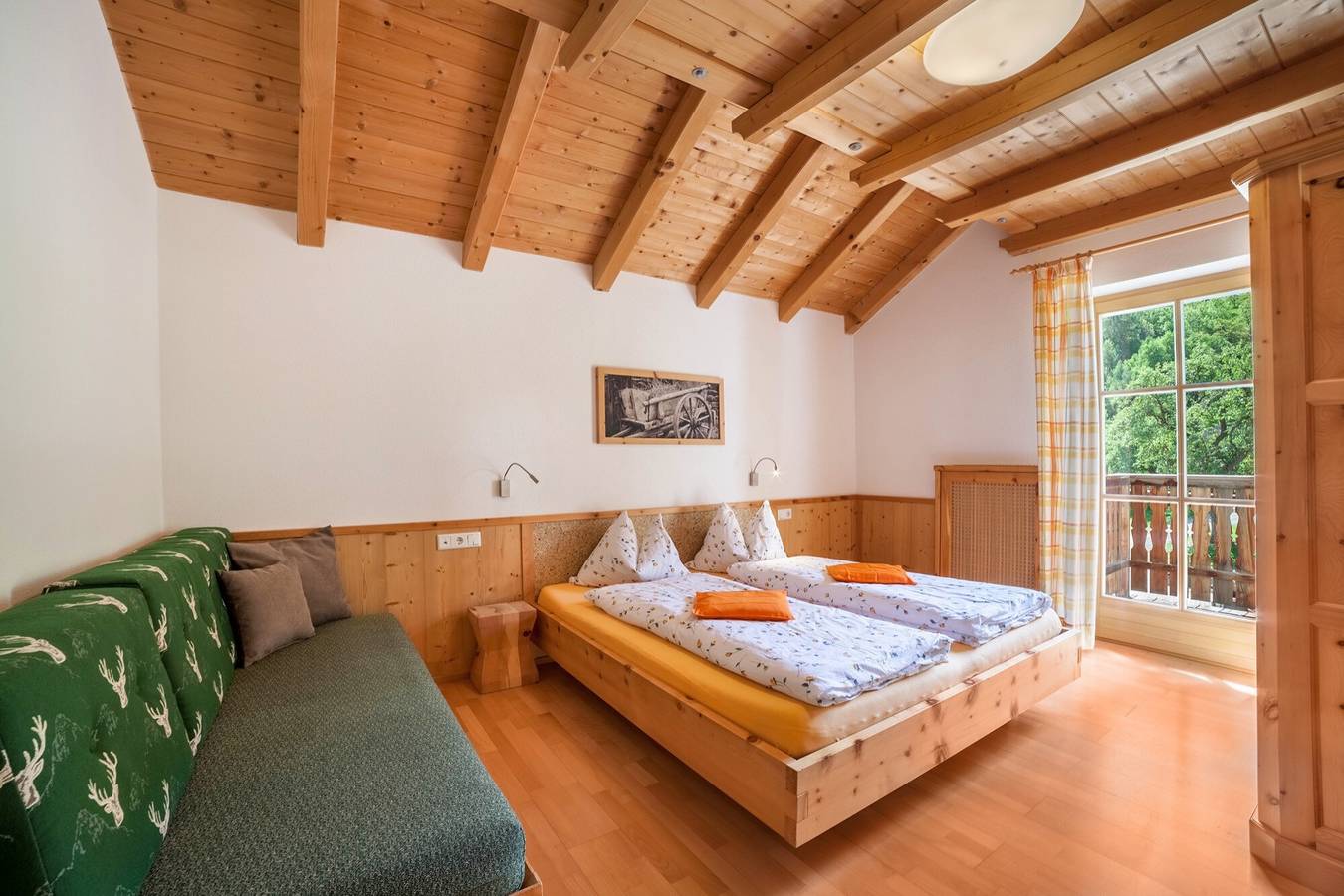 Ferienhaus Hof am Schloss mit Bergblick, Wlan und Garten in Montechiaro - Lichtenberg, Prad am Stilfser Joch