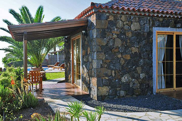 Ferienhaus für 4 Personen, mit Terrasse und Garten sowie Seeblick auf den Kanaren - 4
