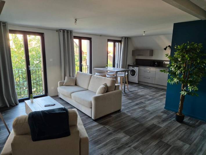 Gîte pour 4 personnes, avec Vue à Andolsheim
