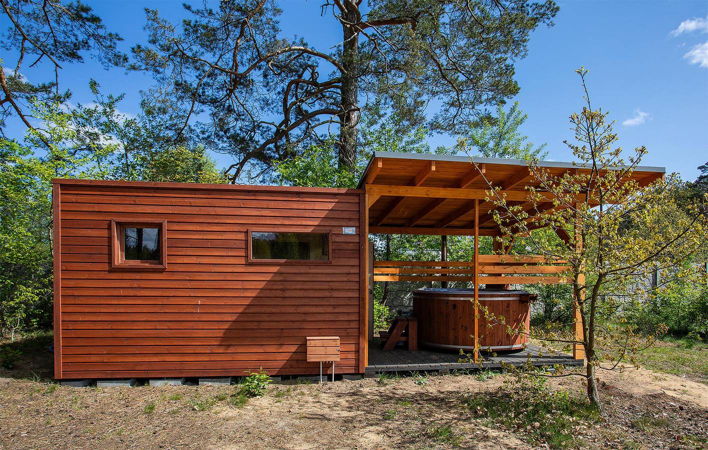 Ferienhaus für 8 Personen mit Terrasse in Tucheler Heide