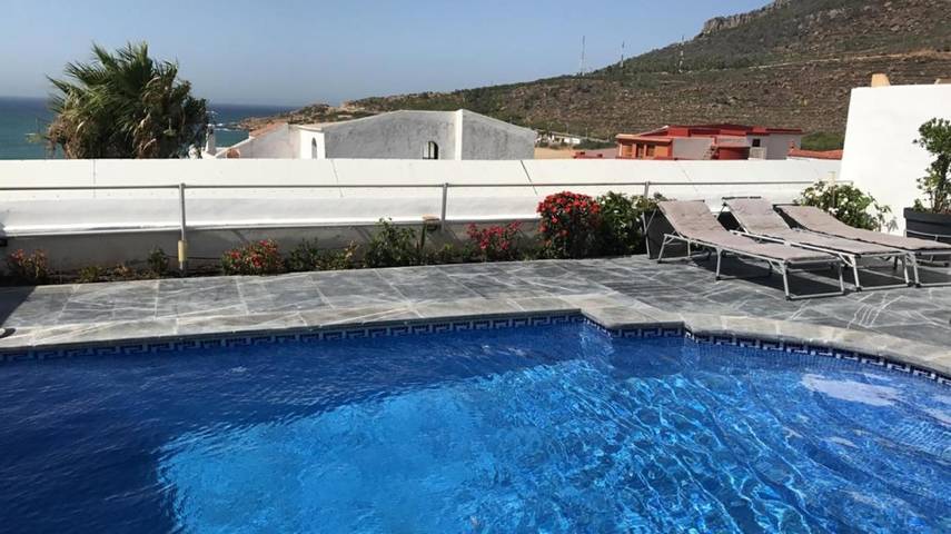Villa pour 10 personnes, avec piscine ainsi que vue et jardin, animaux acceptés à Tanger - 2