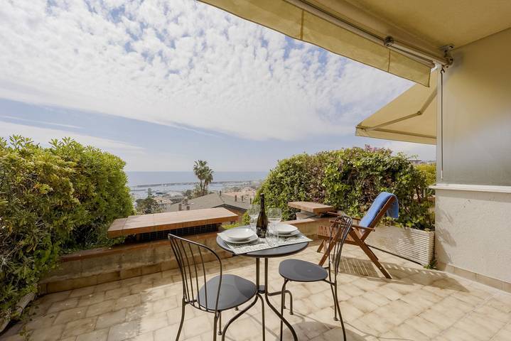 Vakantiewoning voor 2 personen, met balkon/terras in San Remo
