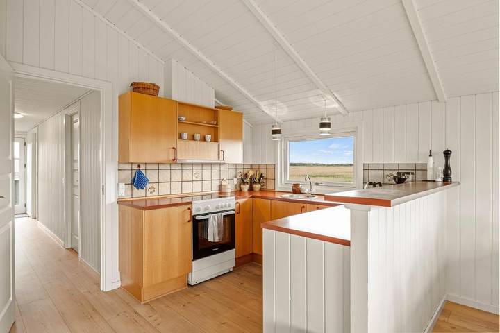 Ferienhaus mit Meerblick für 5 Personen, mit Terrasse und Balkon/Terrasse in Blavand - 3