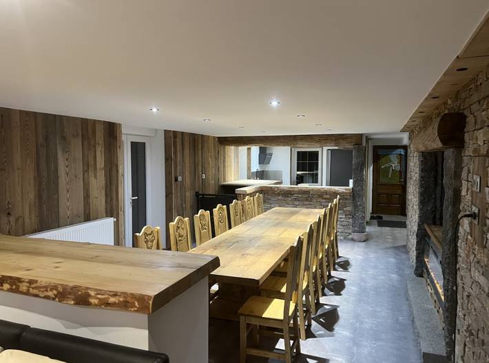 Gîte pour 14 personnes, avec terrasse à Gerbamont - 2