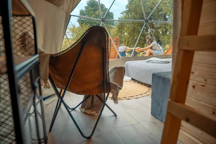 Tente pour 3 personnes, avec vue et jardin en Pologne - 4