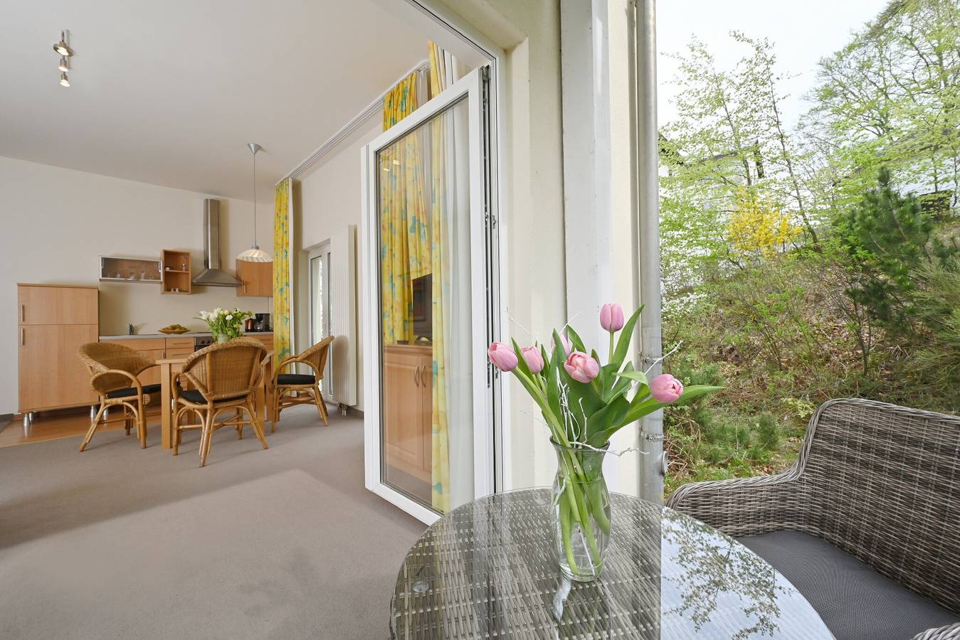 Appartement entier, Appartement de vacances "Villa Celia - 3" avec jardin privé, balcon et Wi-Fi in Sellin, Région de Rügen