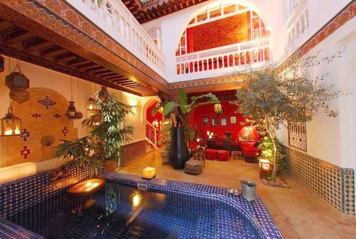 Maison d’hôte pour 2 personnes, avec piscine et terrasse, animaux acceptés au Maroc