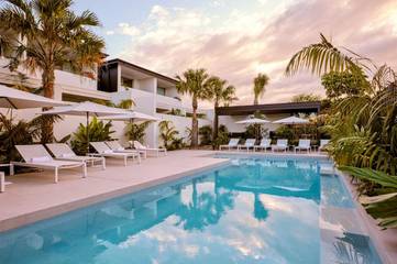 Gîte pour 2 personnes, avec piscine et sauna ainsi que jacuzzi et jardin à Byron Bay