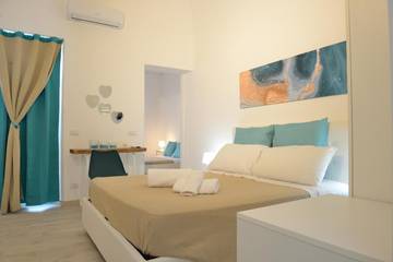 Chambre d’hôte pour 4 personnes, avec balcon et vue à San Vito Lo Capo