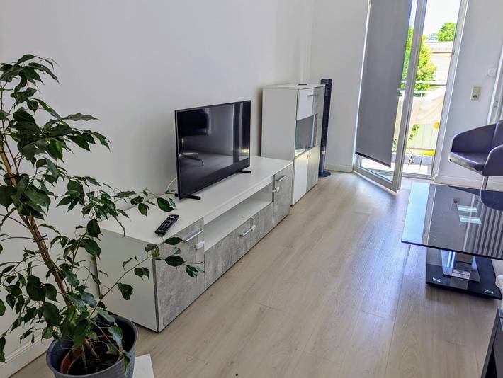 Ferienwohnung für 4 Personen, mit Terrasse und Garten sowie Ausblick