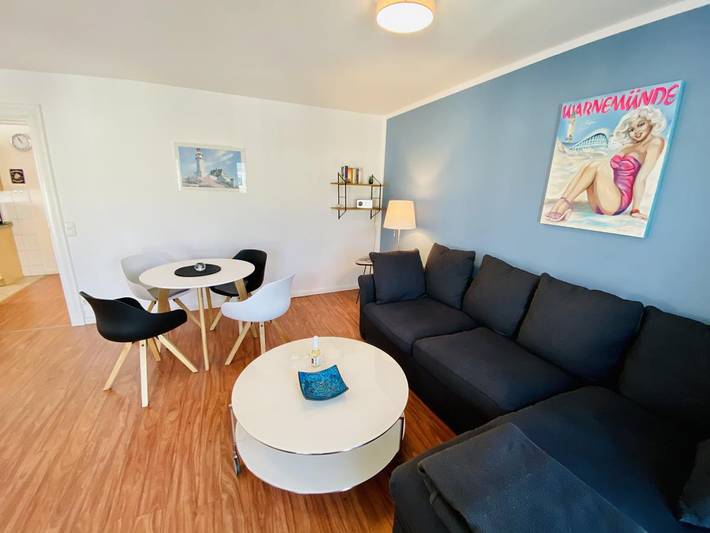 Ferienwohnung für 4 Personen, mit Balkon und Balkon/Terrasse, kinderfreundlich in Warnemünde - 4