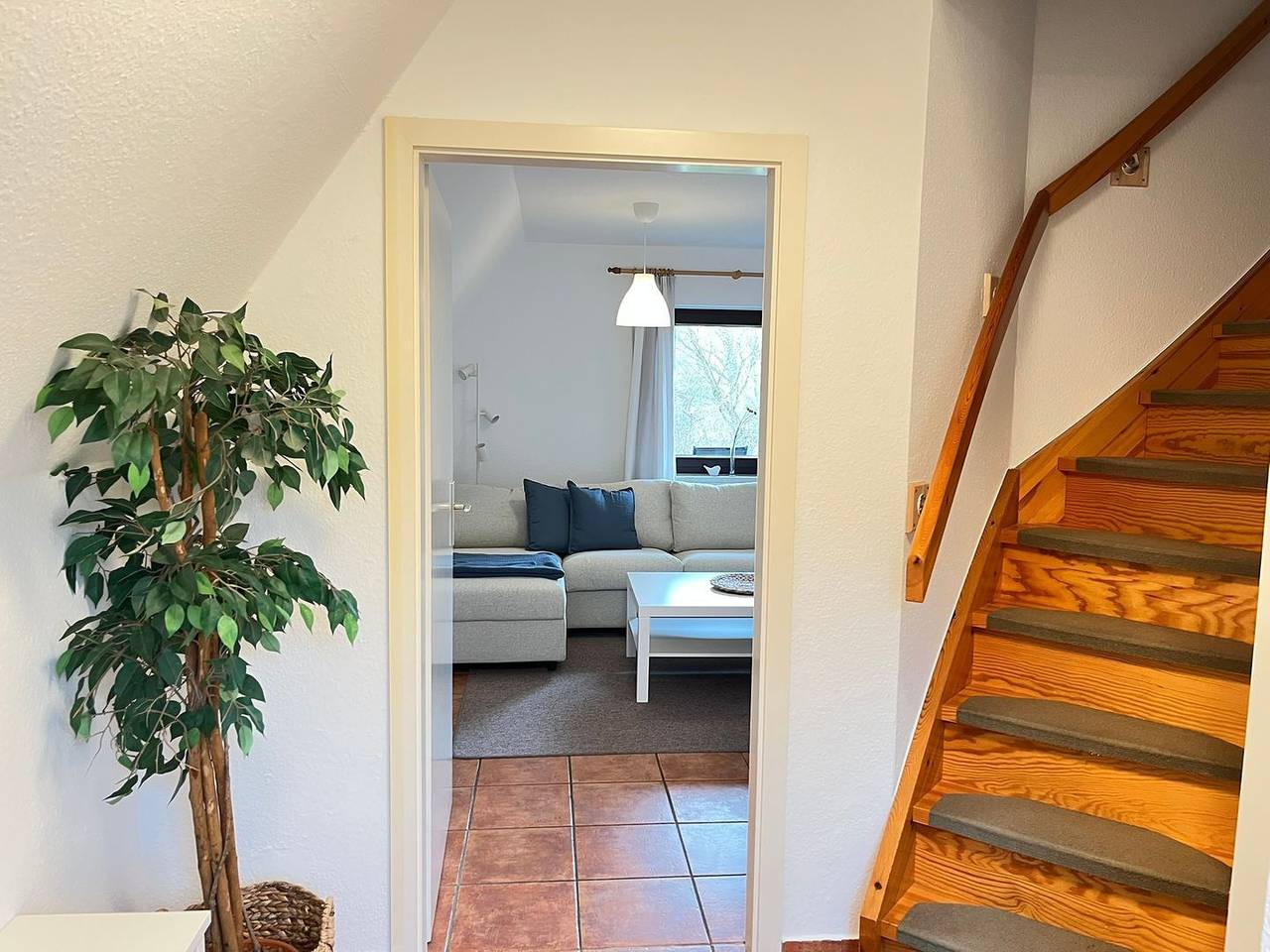 Finnhaus Anke - Ferienhaus für 4 Personen im Feriendorf am Vogelpark Marlow in Marlow, Vorpommern-Rügen