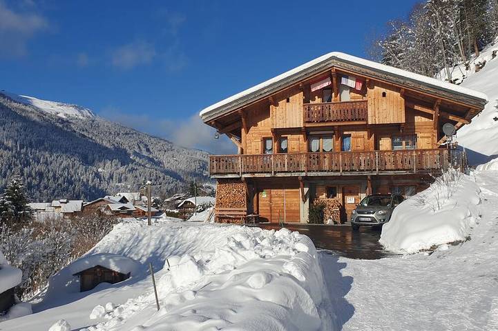 Chalet pour 2 personnes, avec terrasse à Les Contamines-Montjoie