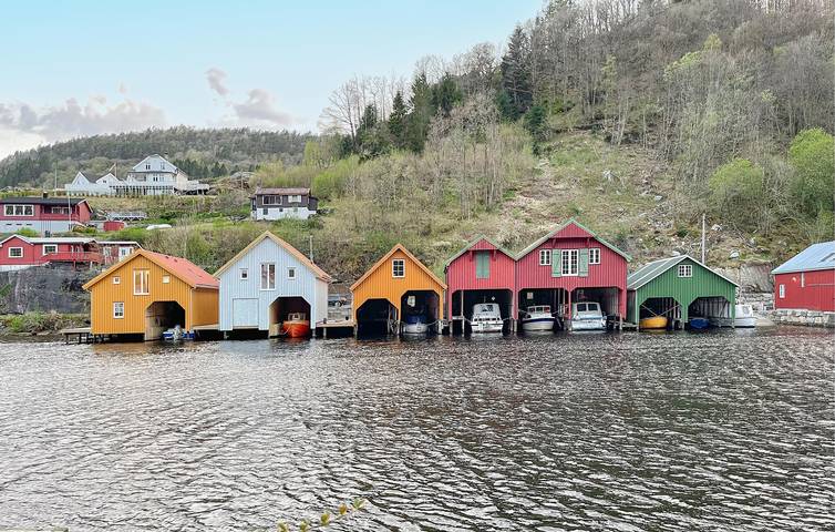 Ferienhaus für 5 Personen mit Garten in Kvinesdal