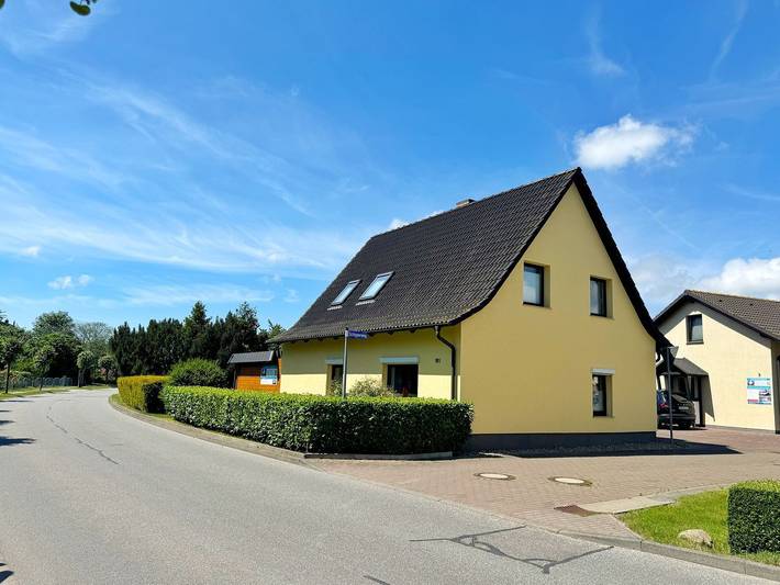 Ferienhaus für 5 Personen, mit Garten und Ausblick