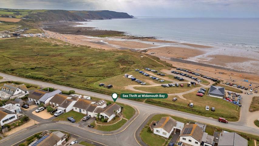 Holiday rental for 4 people, with garden in Widemouth Bay