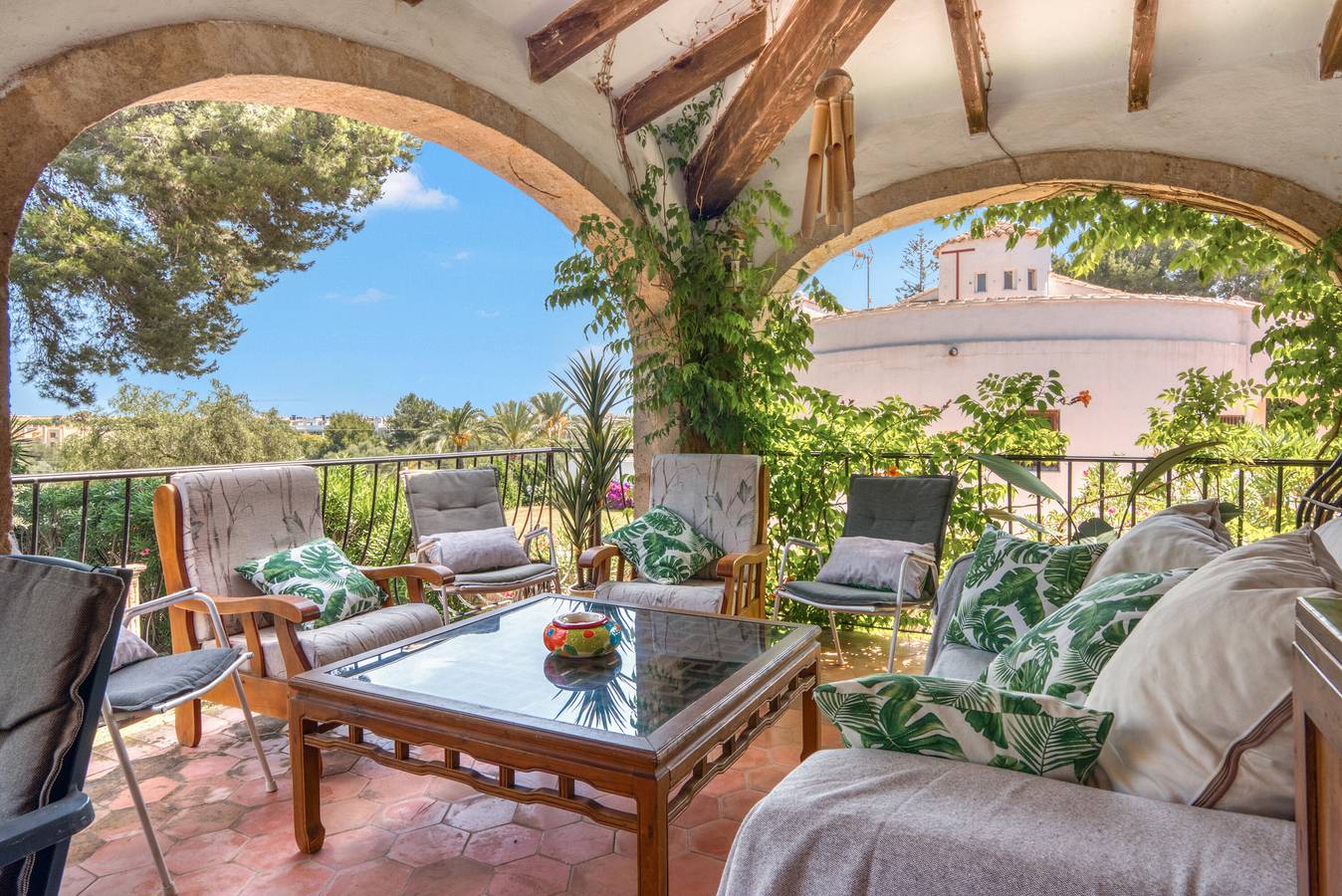 Los Caños, Mediterranean Villa, bbq, piscina, 5min-beach in La Finca, Jávea