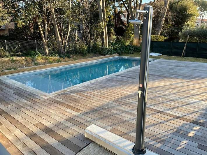 Gîte pour 4 personnes, avec piscine et jardin, animaux acceptés dans Plage de Saint-Cyr sur Mer Les Lecques - 3