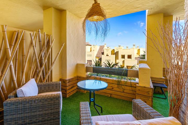 Ferienwohnung für 4 Personen, mit Kinderpool und Terrasse in Manilva - 3