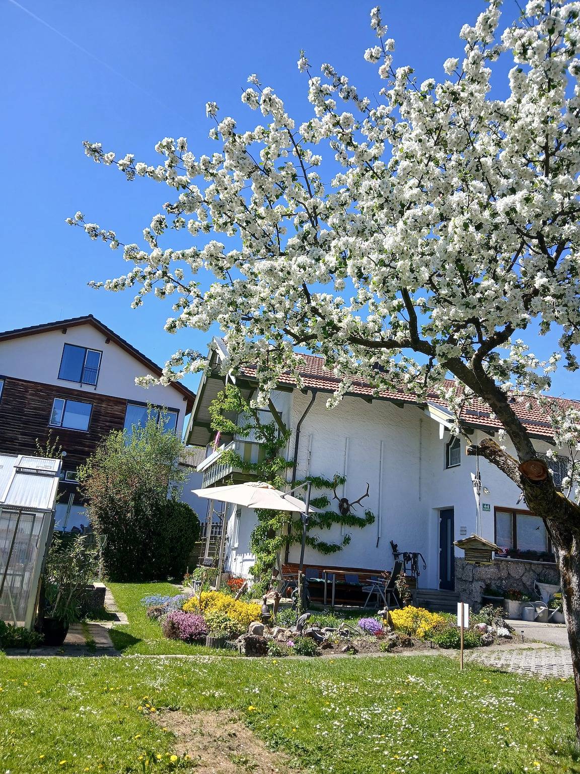 Appartement de vacances entier, Ferienwohnung Vroni - Ferienwohnung in Bernau am Chiemsee, Chiemsee