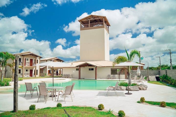 Ferienhaus für 7 Personen, mit Pool und Garten sowie Balkon - 1