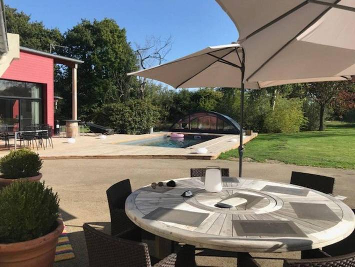 Location de vacances pour 8 personnes, avec piscine, animaux acceptés à Plouigneau - 2