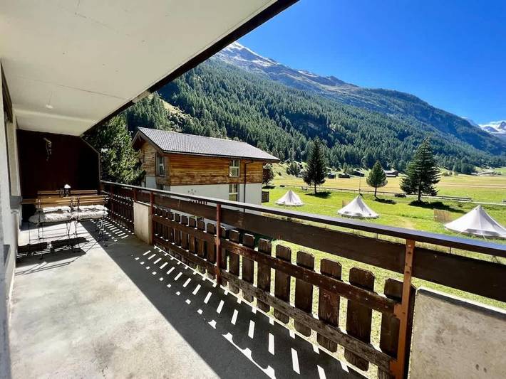 Gîte pour 6 personnes, avec jardin à Täsch