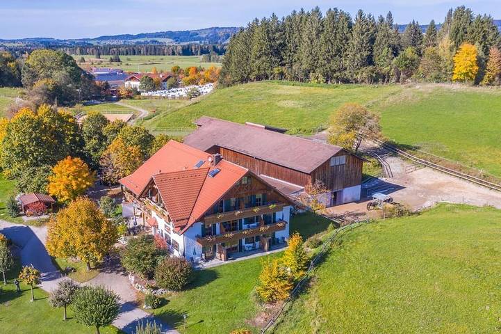 Bauernhof für 2 Personen, mit Garten und Terrasse am Forggensee