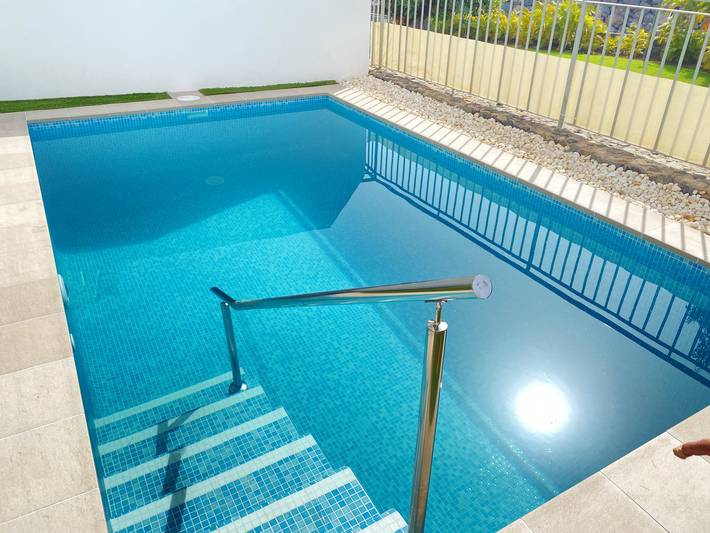 Appartement de vacances pour 5 personnes, avec terrasse ainsi que bassin pour enfant et jardin - 1