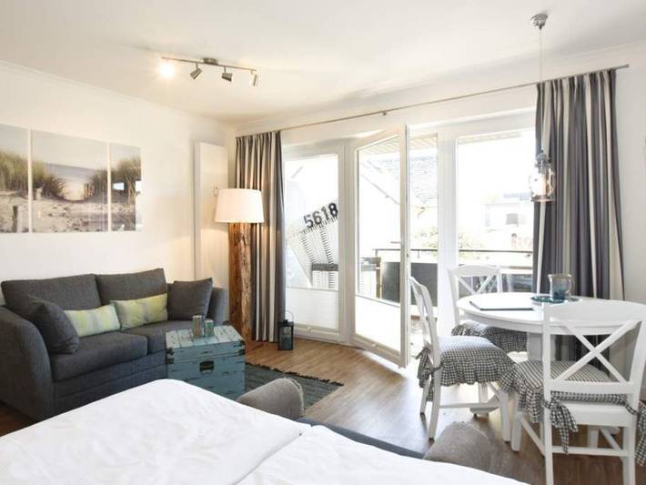 Ferienwohnung für 2 Personen, mit Balkon - 1