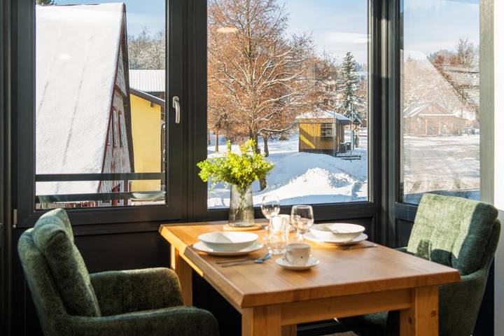 Ferienwohnung für 2 Personen, mit Terrasse und Ausblick sowie Sauna - 1
