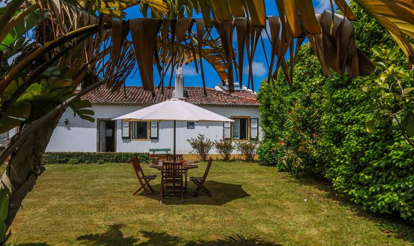 Casa de férias para 4 pessoas, com Terraço e Jardim em Furnas