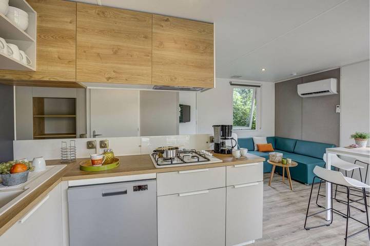 Camping für 6 Personen, mit Garten und Pool sowie Terrasse, mit Haustier in der Verdonschlucht - 3