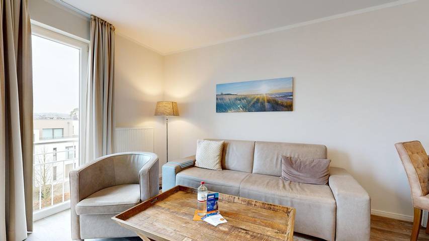 Apartamento entero, Moderne Ferienwohnung in Strandnähe mit Sauna, Fitnessraum und Fahrstuhl im Haus in Ostseebad Binz, Binz