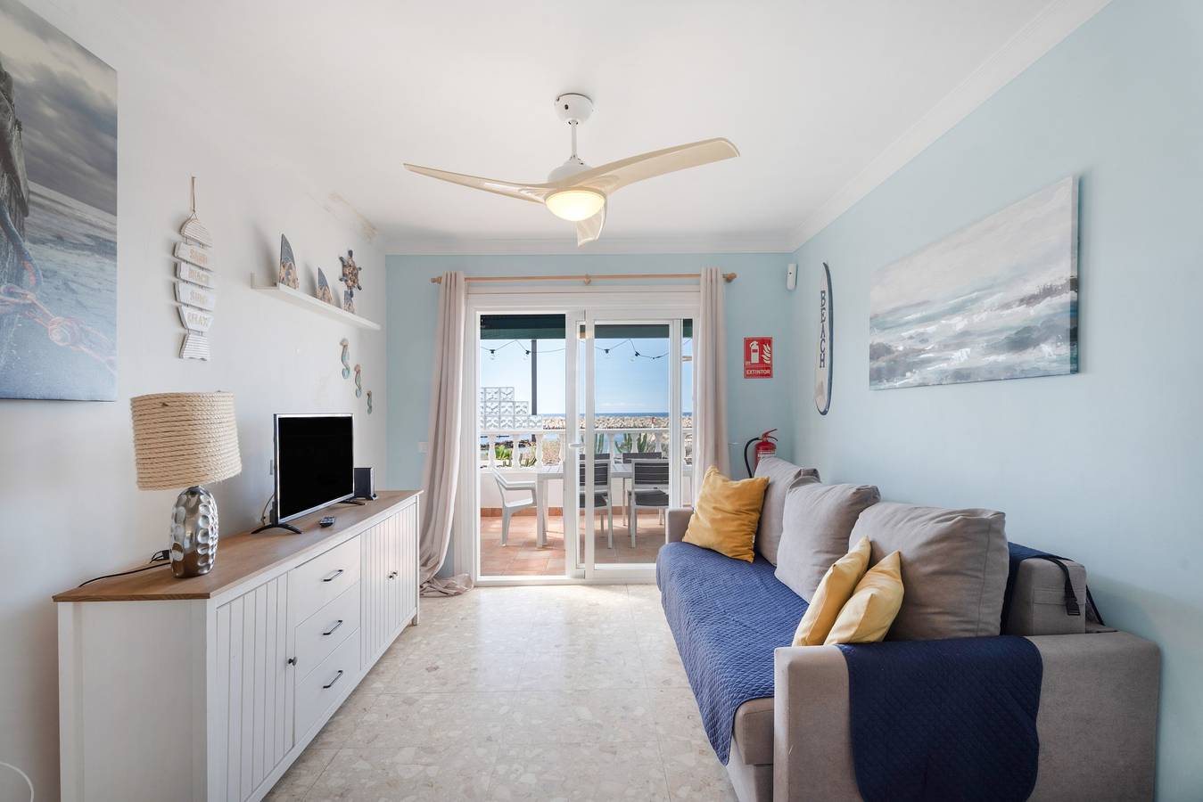 Ganze Wohnung, Ferienwohnung 'Libra Amarilla Golf' mit Meerblick, Gemeinschaftspool und Wlan in Las Adelfas, Amarilla Golf