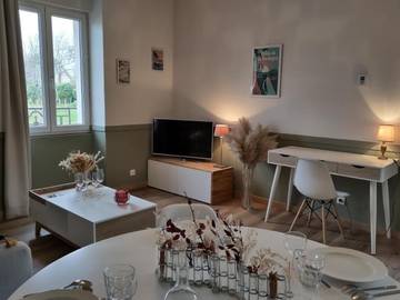 Gîte pour 4 personnes, avec jardin, animaux acceptés à Bretenoux