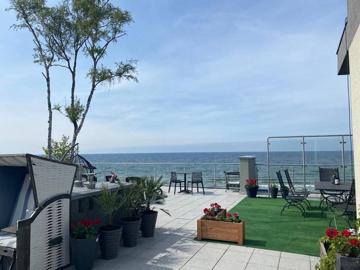 Ferienwohnung für 4 Personen, mit Garten und Ausblick in Rewal - 3