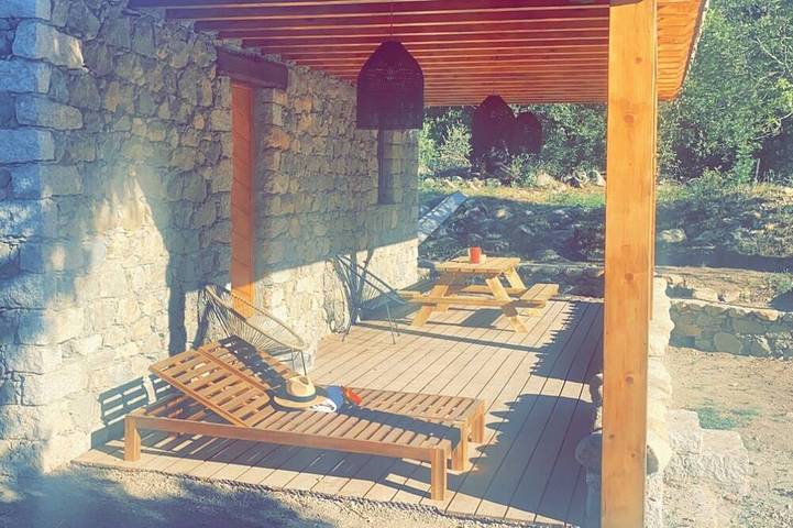 Location de vacances pour 4 personnes, avec Jardin à Omessa