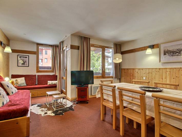 Gîte pour 8 personnes, avec Balcon et Piscine dans Plagne 1800