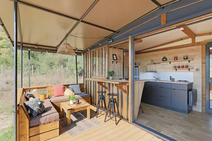 Camping pour 5 personnes, avec jardin et terrasse, animaux acceptés à La Teste-de-Buch - 3